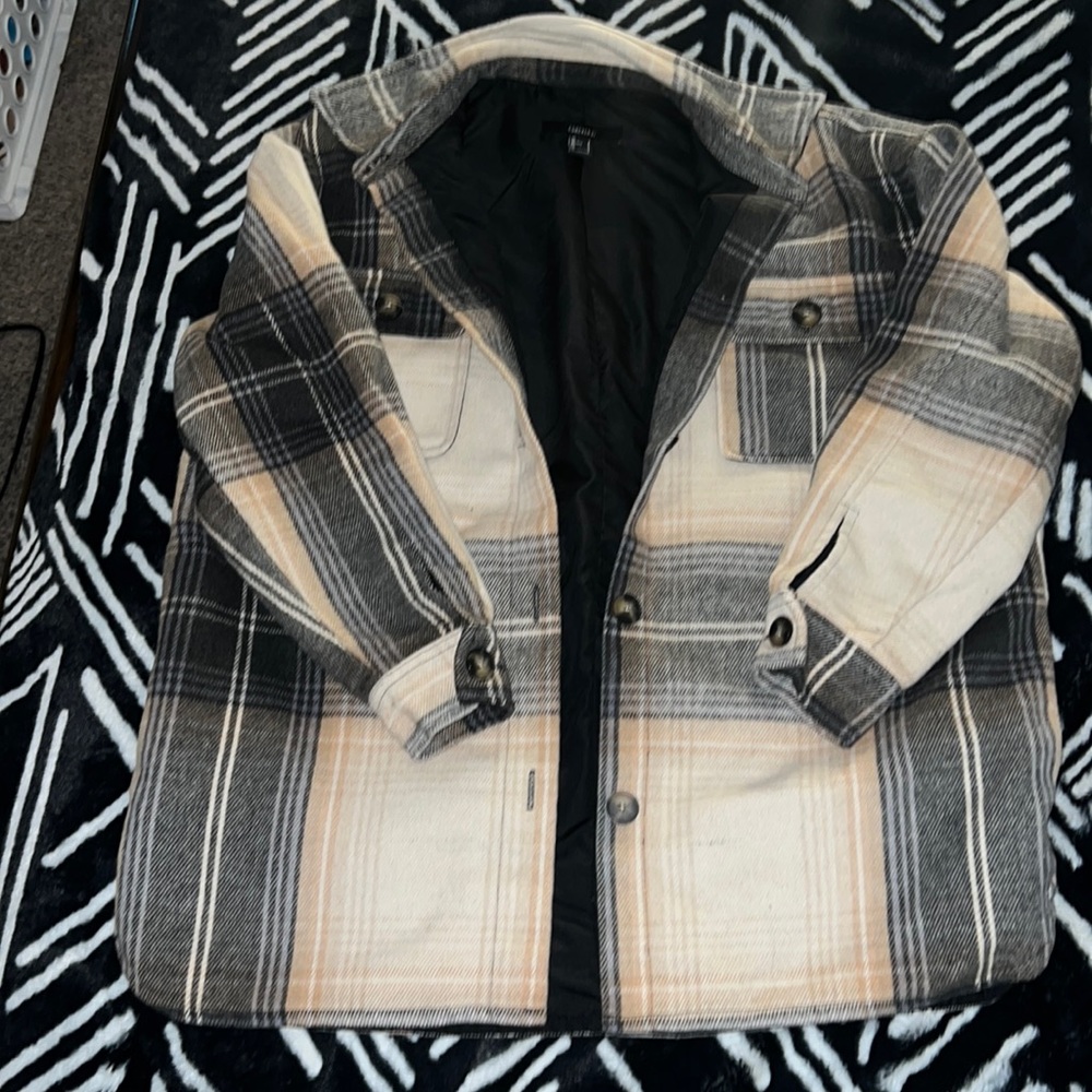 Forever 21 Plaid Jacket